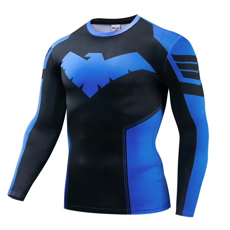 Wallpaper - Compression T-Shirts Sportswear Gym Rash Guard