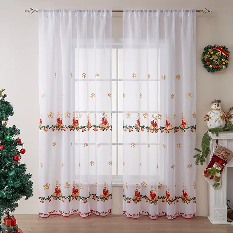 Xmas Curtain American Style Sn - Curtain Rods review and price