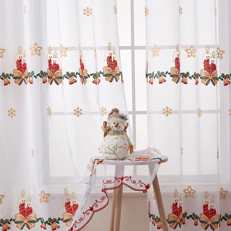 Xmas Curtain American Style Sn - Curtain Rods review and price