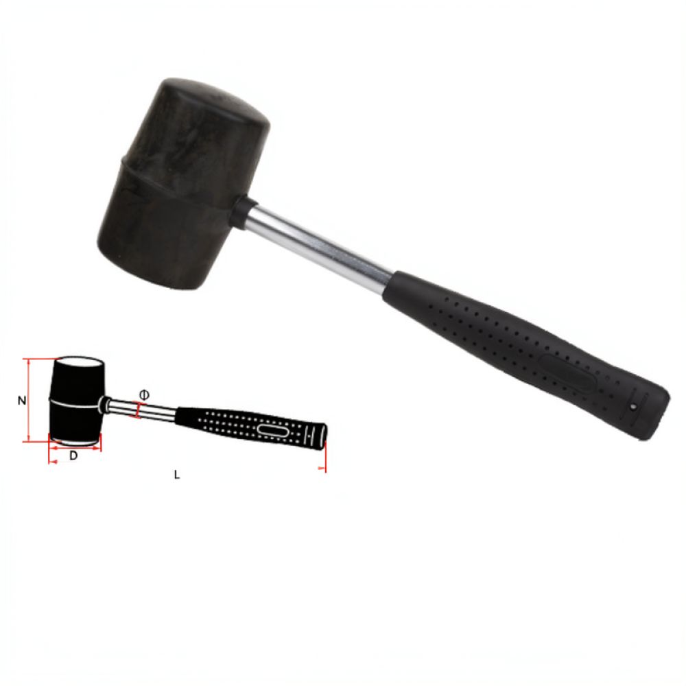 Ergonomic Rubber Mallet For Fu - Home Improvement Mark review and price