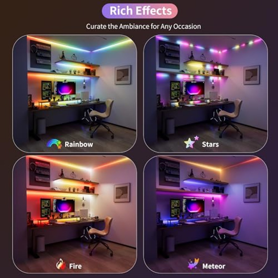 RGB Smart IC COB LED Strip Lig - Led Strip Lights review and price