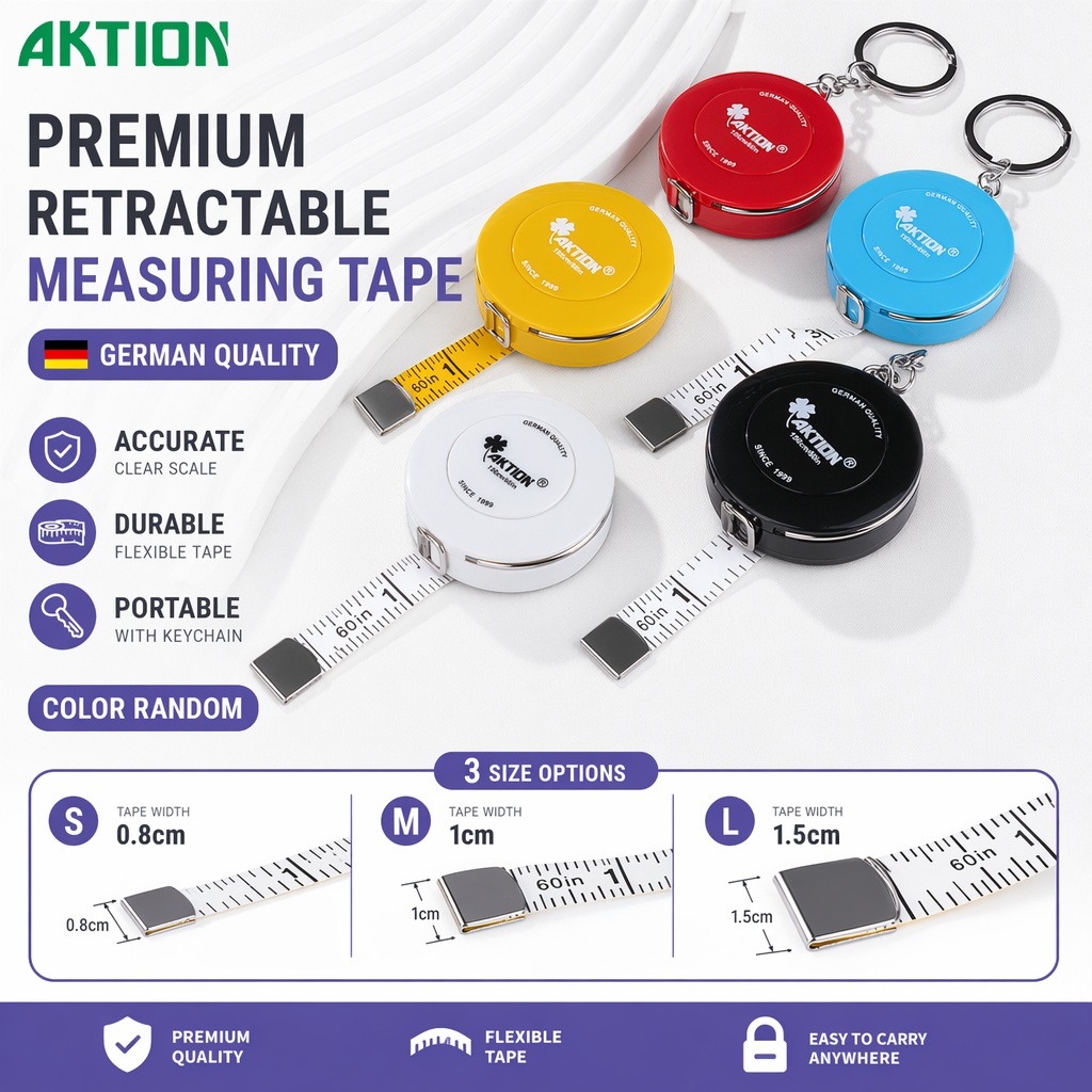 Measuring Tape 1.5M 60Inch AKT - Tape Measure review and price