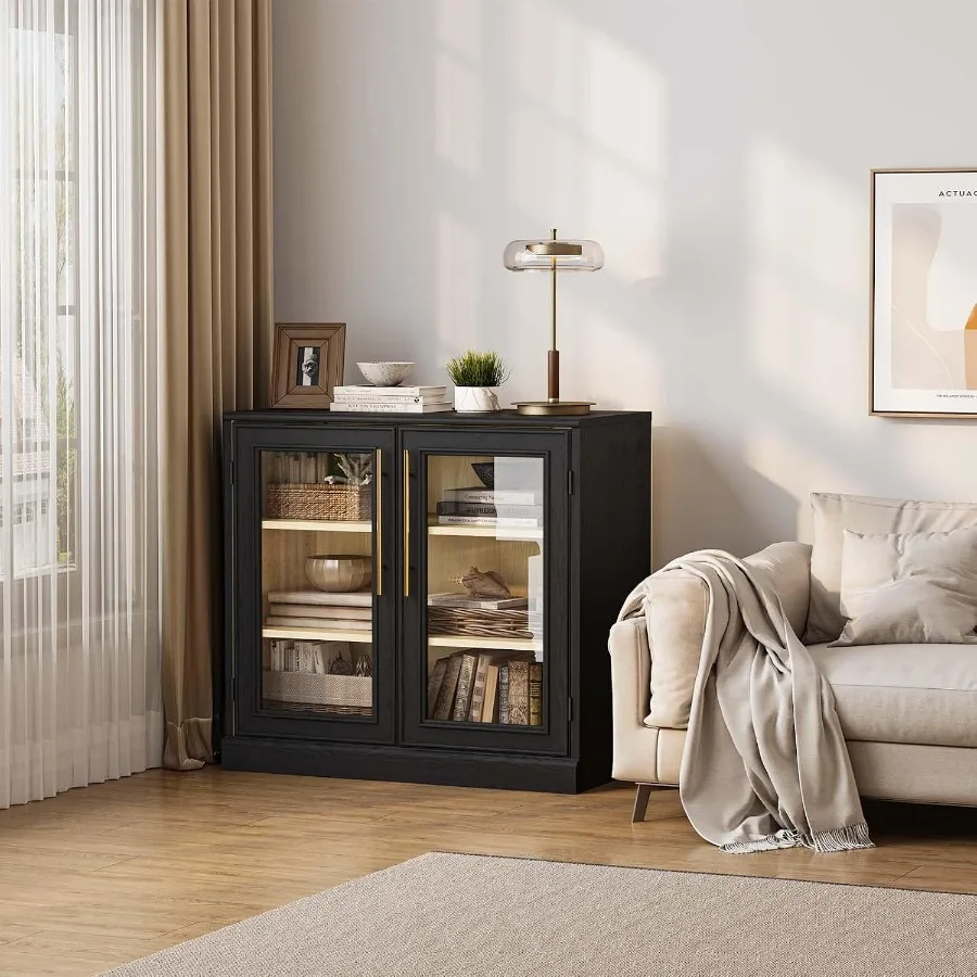 Modern display cabinet with gl - Door Handle review and price