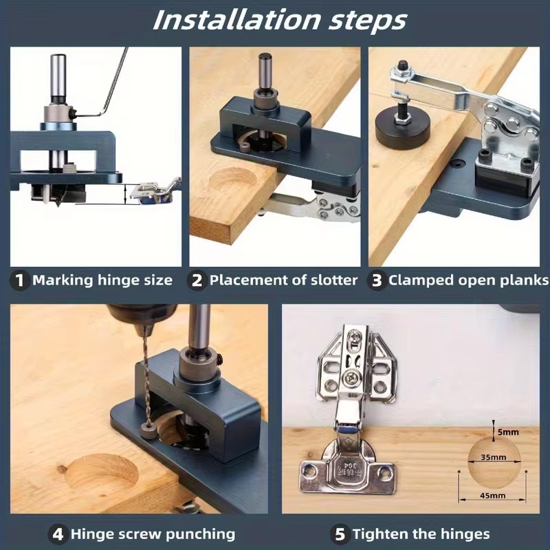 Precision Drill Guide Clamp fo - Cabinet Hinges review and price