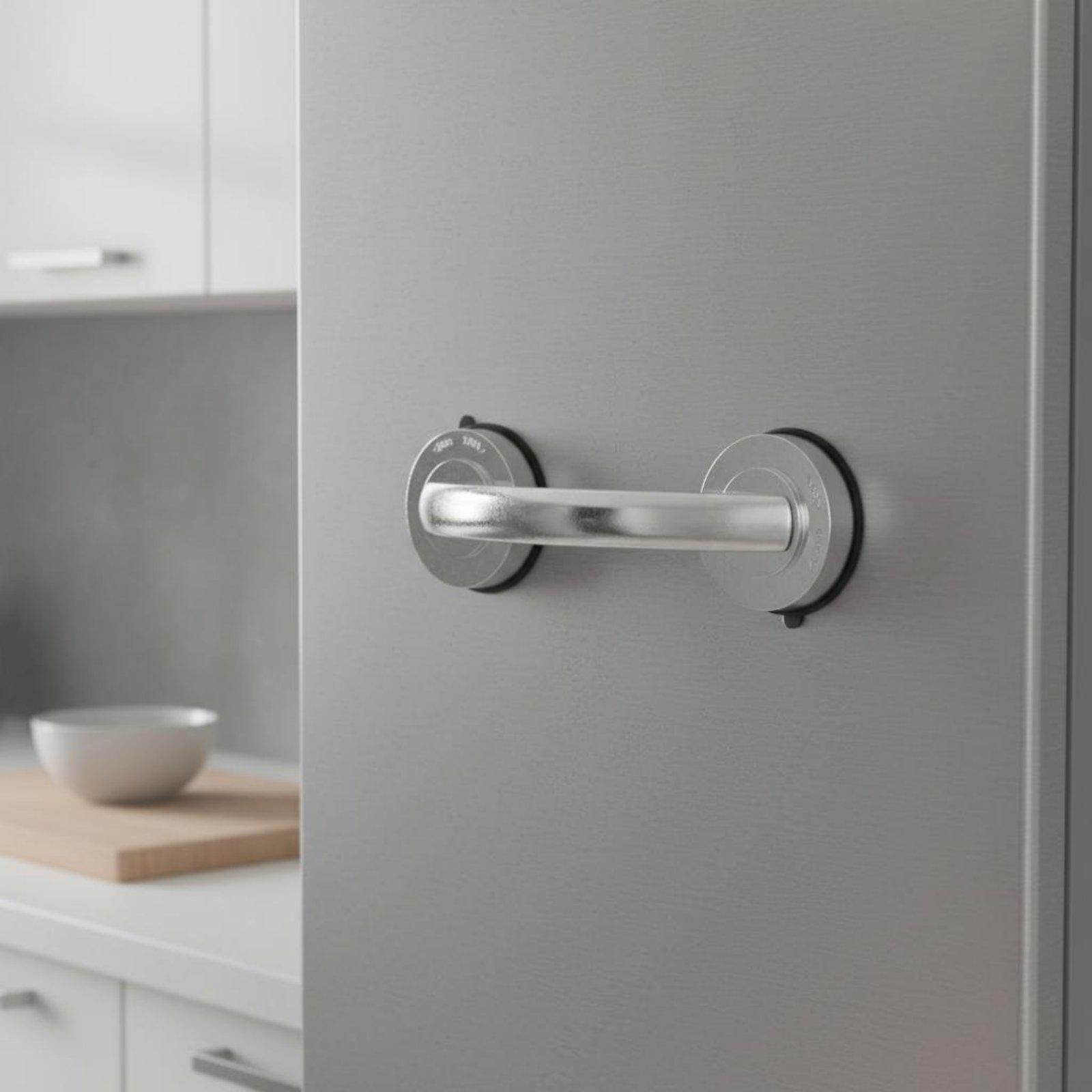 White Plastic Suction Drawer H - Door Handle review and price