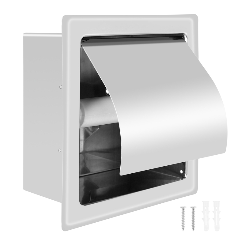 Stainless Steel Recessed Toile - Wallpaper review and price