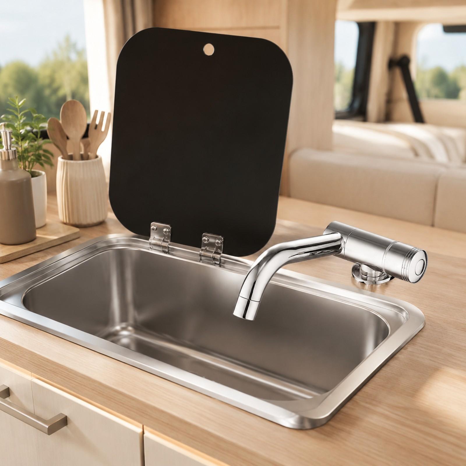 Single Bowl Kitchen Sink with  - Faucet review and price