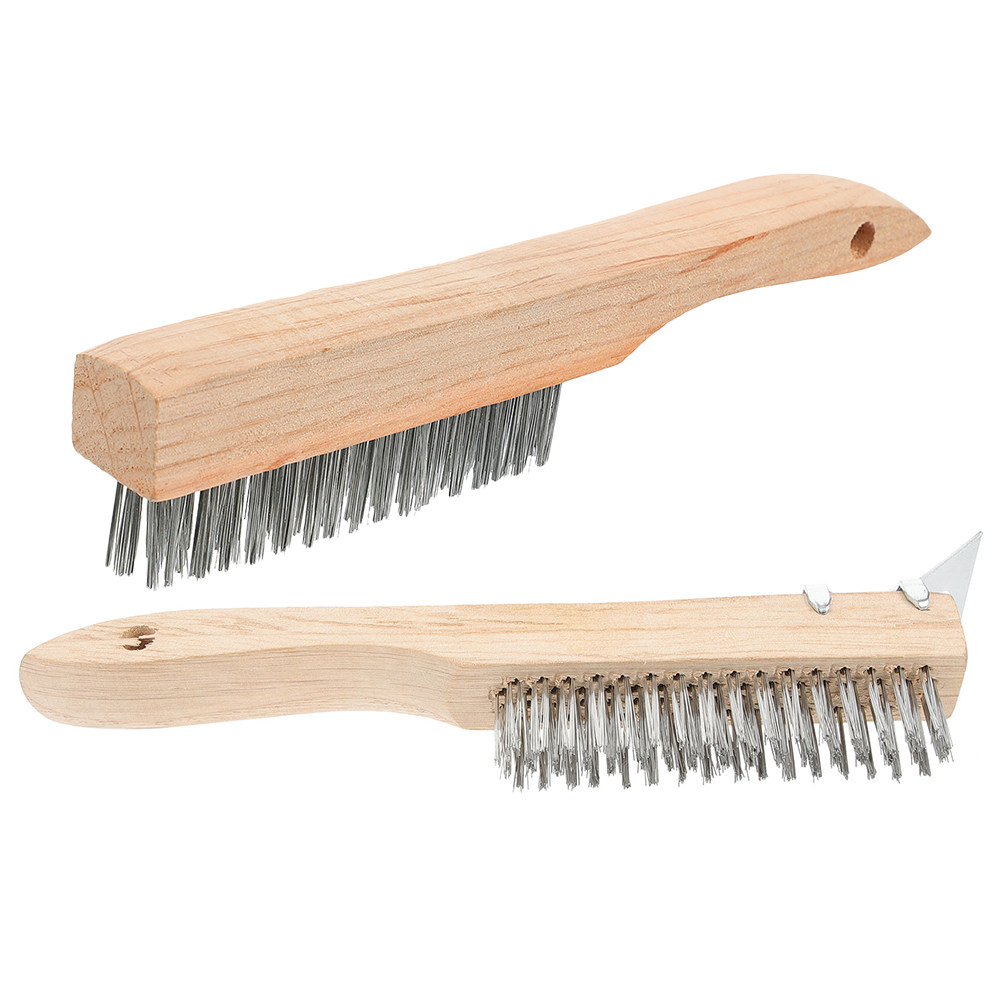 2Pcs Sturdy Steel Wire Brush W - Paint Brush review and price